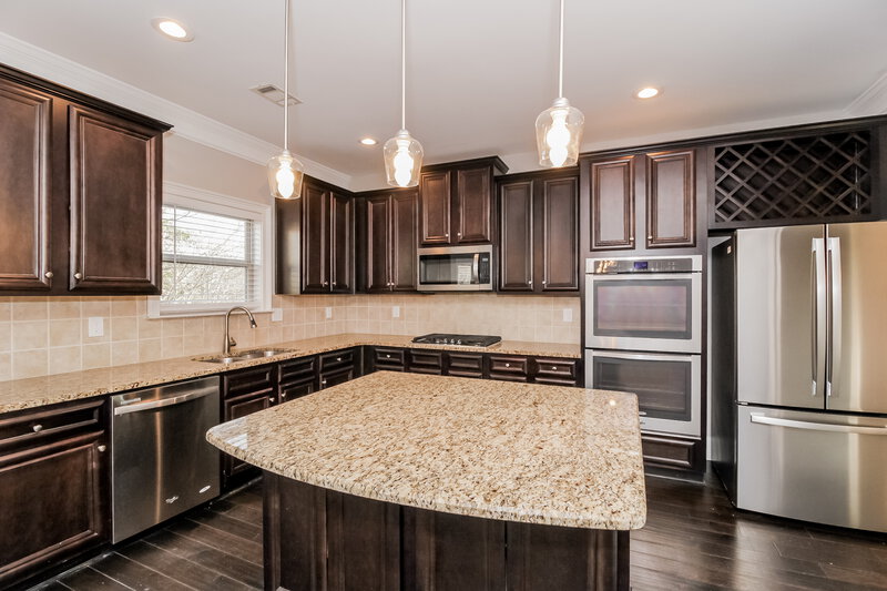 2,705/Mo, 125 Cleburne Pl Acworth, GA 30101 Kitchen View