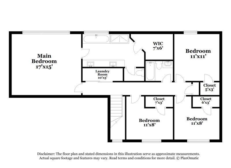 2,820/Mo, 4150 Ancroft Cir Norcross, GA 30092 Floor Plan View 2