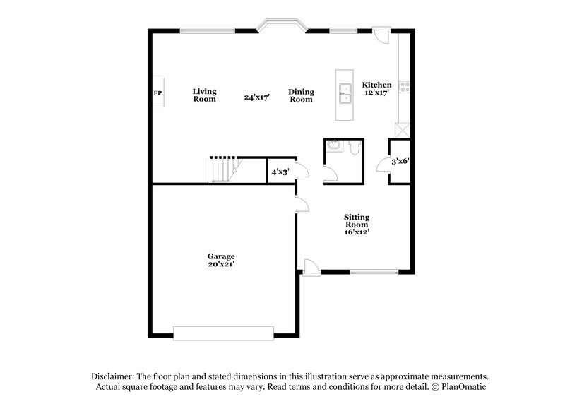 3,770/Mo, 102 Peyton Ct Senoia, GA 30276 Floor Plan View