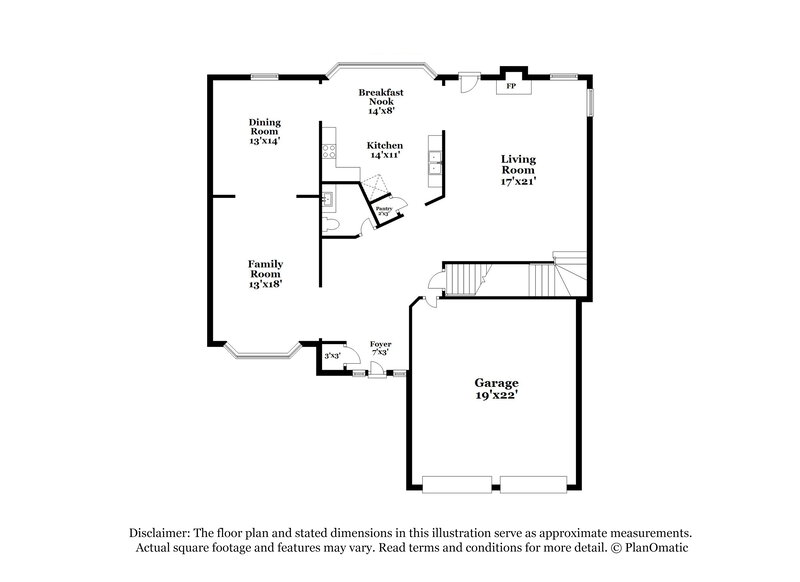 3,780/Mo, 2935 Lacy Ln Lithonia, GA 30038 Floor Plan View