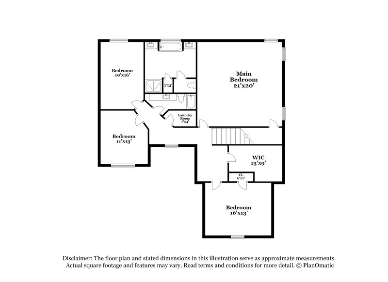 3,780/Mo, 2935 Lacy Ln Lithonia, GA 30038 Floor Plan View 3