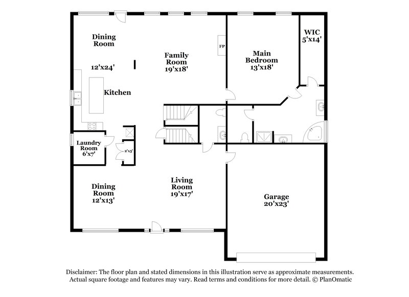 5,010/Mo, 90 Riverstone Dr Covington, GA 30014 Floor Plan View