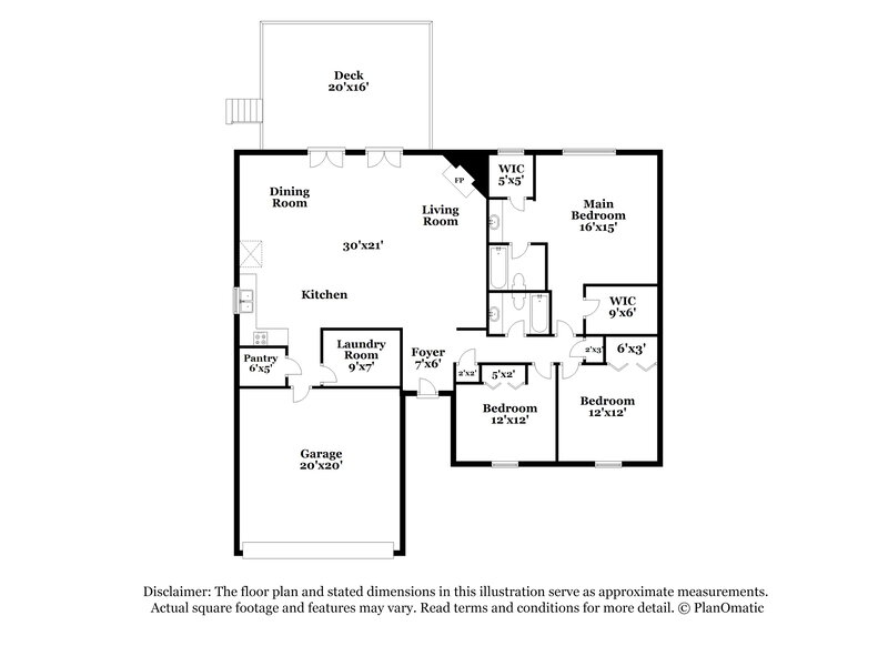 2,470/Mo, 540 Ansley Dr Roswell, GA 30076 Floorplan View
