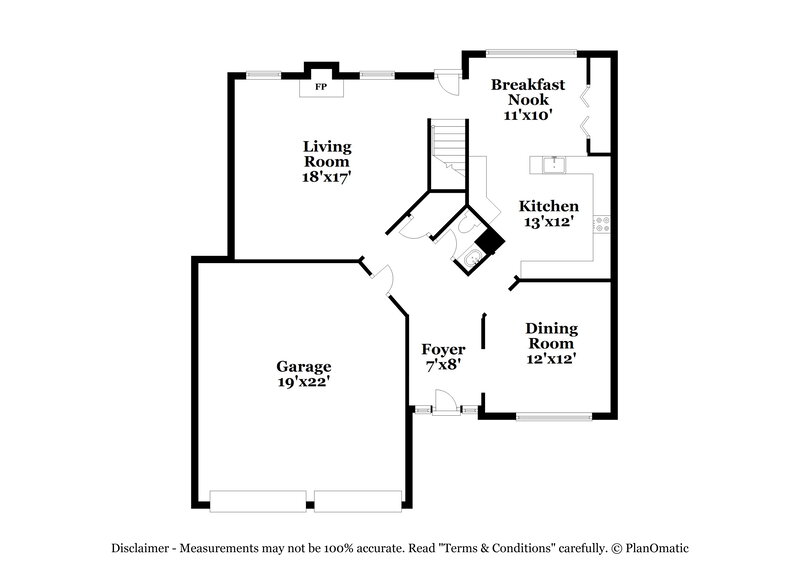 2,160/Mo, 15 Hitchcock Sta NE Cartersville, GA 30121 Floor Plan View