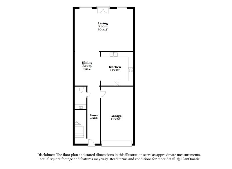 2,185/Mo, 4399 Stone Gate Way East Point, GA 30344 Floor Plan View 2