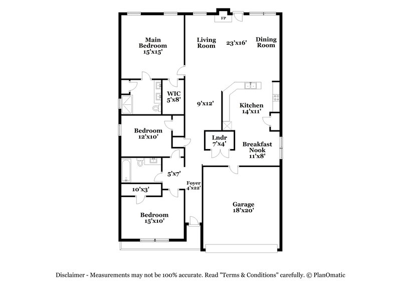 1,705/Mo, 403 Willow Ct Rockmart, GA 30153 Floor Plan View