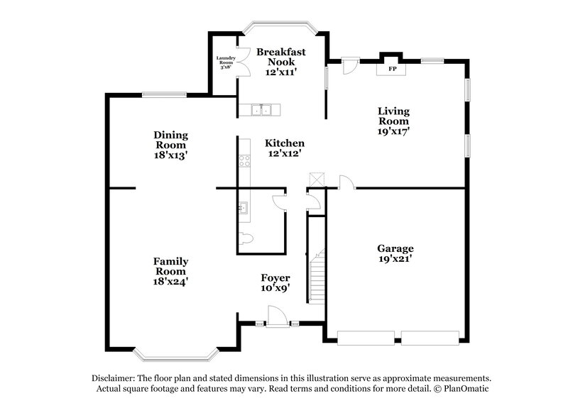 2,615/Mo, 7210 Mahogany Dr Fairburn, GA 30213 Floorplan View