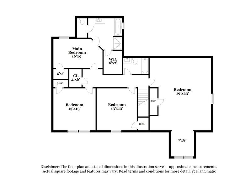 2,260/Mo, 7210 Mahogany Dr Fairburn, GA 30213 Floor Plan View 2