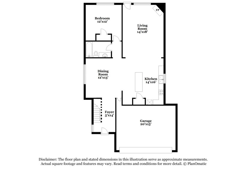 2,420/Mo, 2553 Cornerstone Blvd Hampton, GA 30228 Floor Plan View