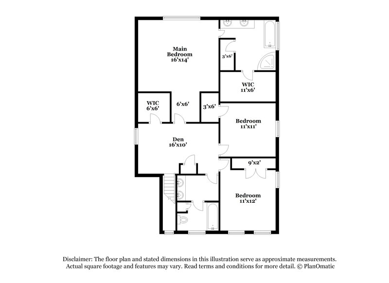 2,420/Mo, 2553 Cornerstone Blvd Hampton, GA 30228 Floor Plan View 2