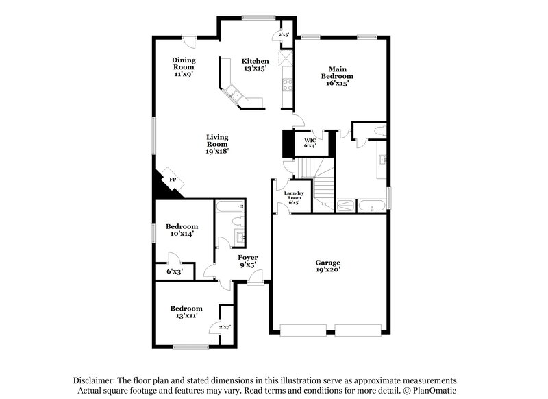 2,335/Mo, 3057 Dogwood Ave Decatur, GA 30034 Floorplan View