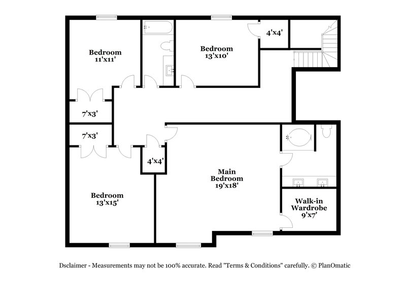 2,365/Mo, 11994 Guelph Cir Hampton, GA 30228 Floor Plan View 2