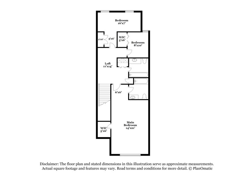 2,380/Mo, 206 Odyssey Turn Conyers, GA 30012 Floorplan View 2