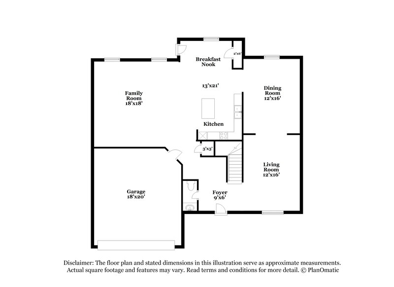 2,510/Mo, 4047 Clay Ct SE Conyers, GA 30013 Floorplan View
