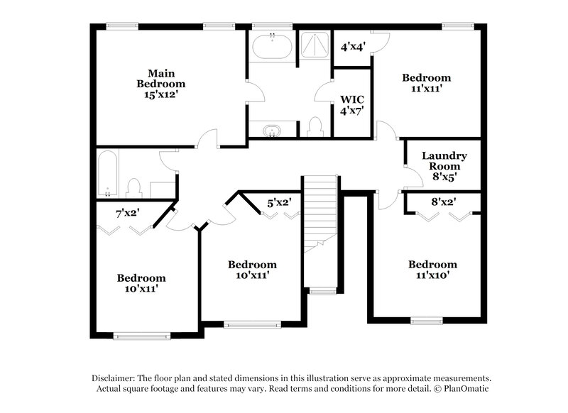 2,310/Mo, 195 Ridge Pointe Dr Covington, GA 30016 Floor Plan View 2