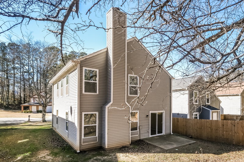 1,950/Mo, 6375 E Windsor Ln Norcross, GA 30093 Rear View