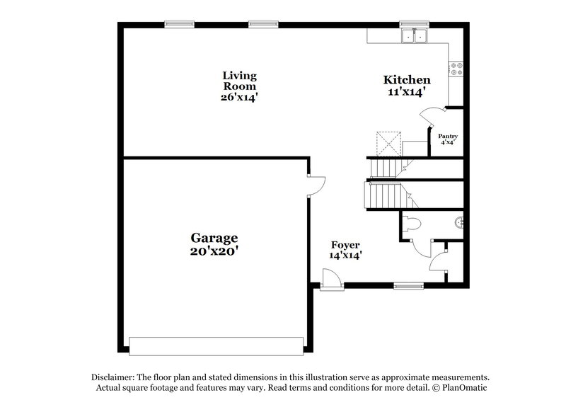 2,205/Mo, 311 Caledonian Cir Dallas, GA 30132 Floor Plan View