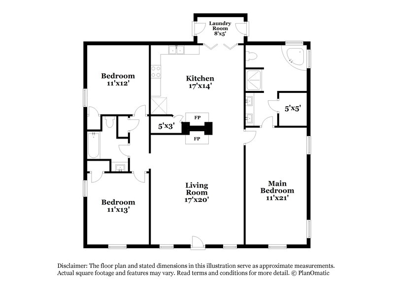 1,855/Mo, 4060 Springvale Way McDonough, GA 30252 Floorplan View
