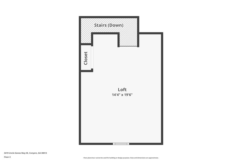 2,320/Mo, 3419 Uncle Genes Way SE Conyers, GA 30013 Floorplan View 2