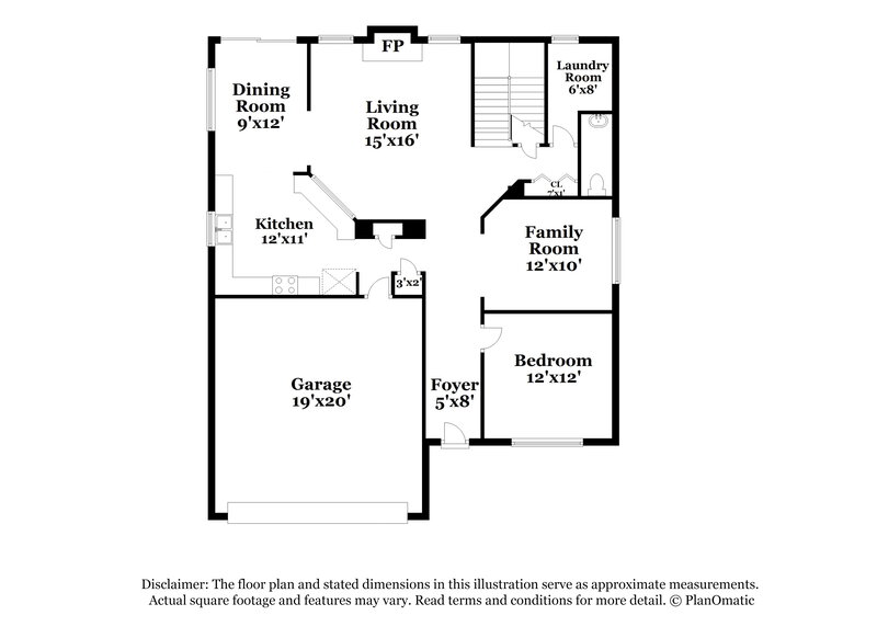 3,240/Mo, 445 Heathcliff Ct McDonough, GA 30253 Floor Plan View