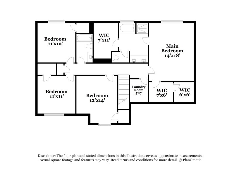 3,360/Mo, 3217 Watson Meadow Ln Loganville, GA 30052 Floor Plan View 2