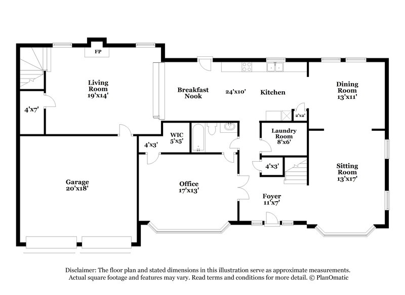 2,965/Mo, 2244 Waters Run Decatur, GA 30035 Floor Plan View 2