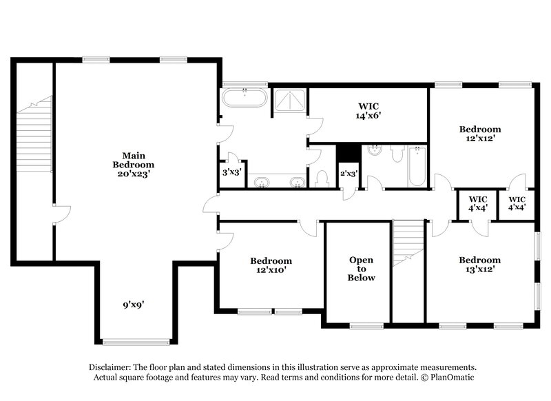 2,965/Mo, 2244 Waters Run Decatur, GA 30035 Floorplan View 2