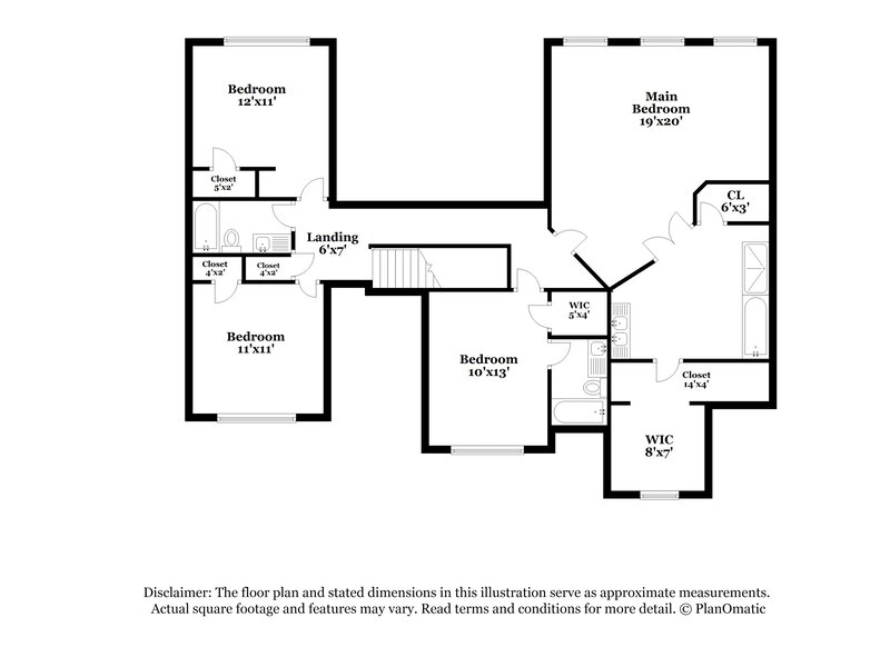4,100/Mo, 2713 Carleton Gold Rd Unit 6 Dacula, GA 30019 Floor Plan View 2