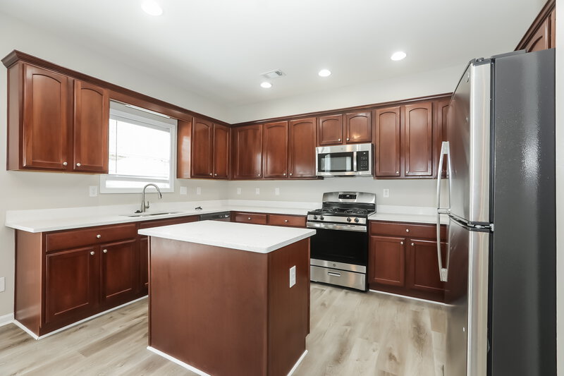 4,100/Mo, 2713 Carleton Gold Rd Unit 6 Dacula, GA 30019 Kitchen View