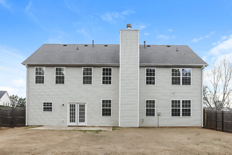 4,100/Mo, 2713 Carleton Gold Rd Unit 6 Dacula, GA 30019 Rear View