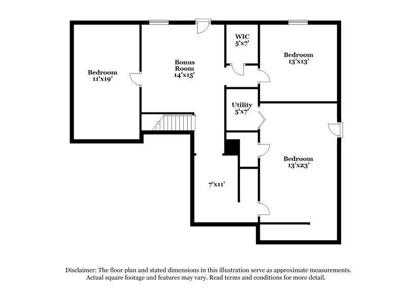 2,830/Mo, 2981 Courtland Oaks Trl SW Marietta, GA 30060 Floor Plan View 3