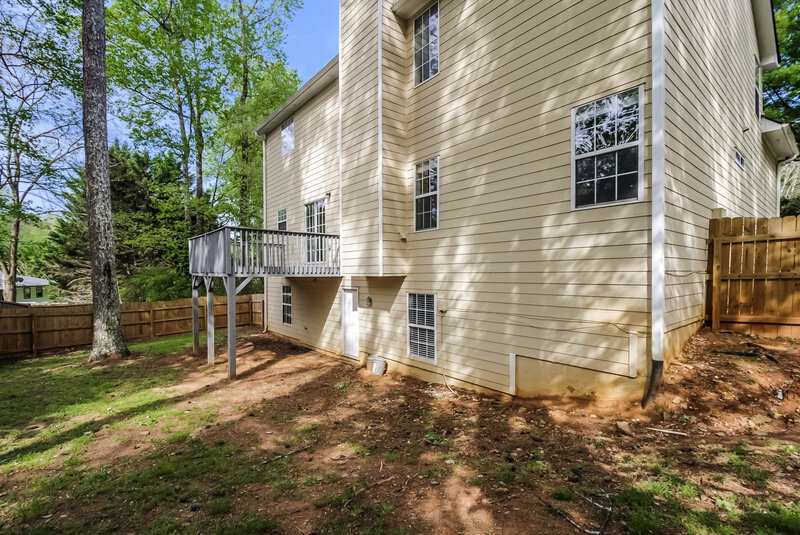 2,830/Mo, 2981 Courtland Oaks Trl SW Marietta, GA 30060 Rear View