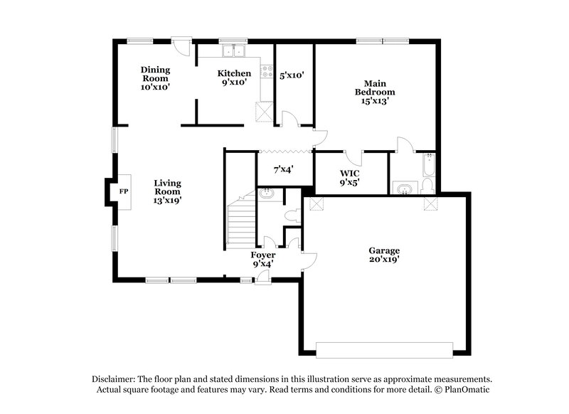 2,335/Mo, 2053 Summer View Pl SW Marietta, GA 30060 Floor Plan View