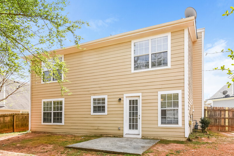 2,335/Mo, 2053 Summer View Pl SW Marietta, GA 30060 Rear View