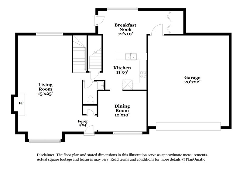 2,400/Mo, 1053 Privet Way McDonough, GA 30253 Floor Plan View 2