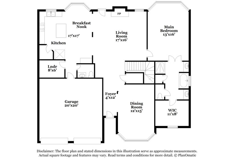 3,690/Mo, 617 Winners Cir # 0 Locust Grove, GA 30248 Floor Plan View