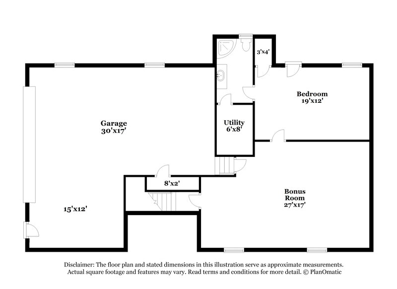 3,100/Mo, 6218 Emerald Springs Dr SE Acworth, GA 30102 Floor Plan View