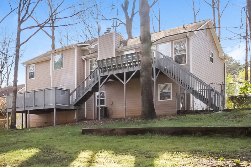 3,100/Mo, 6218 Emerald Springs Dr SE Acworth, GA 30102 Rear View