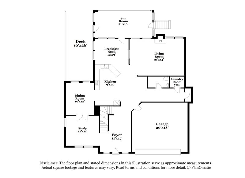 2,740/Mo, 3783 Ping Ct NW Acworth, GA 30101 Floor Plan View