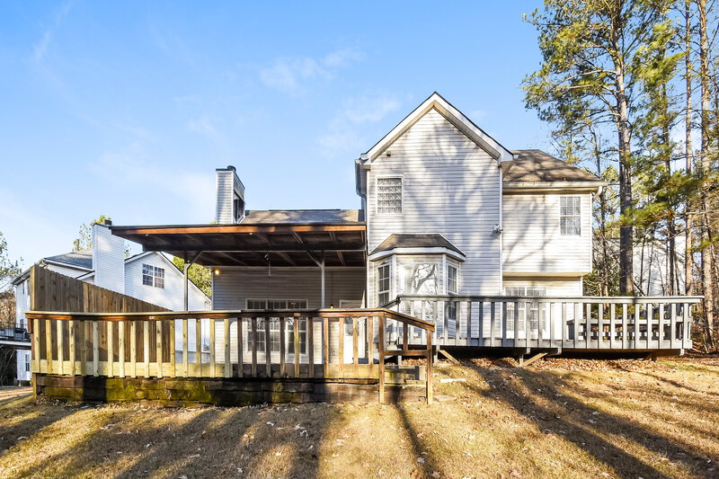 2,335/Mo, 1365 Lywellen Ct Stone Mountain, GA 30087 Rear View