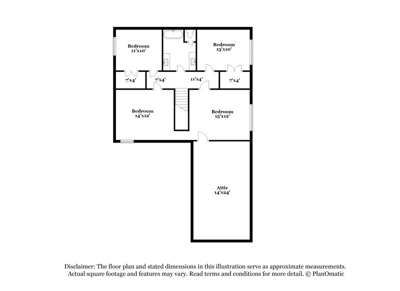2,305/Mo, 316 Crest Pointe S Bremen, GA 30110 Floor Plan View 2