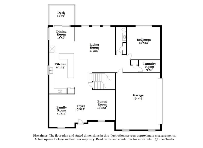 2,740/Mo, 4490 Split Creek Dr Douglasville, GA 30135 Floor Plan View