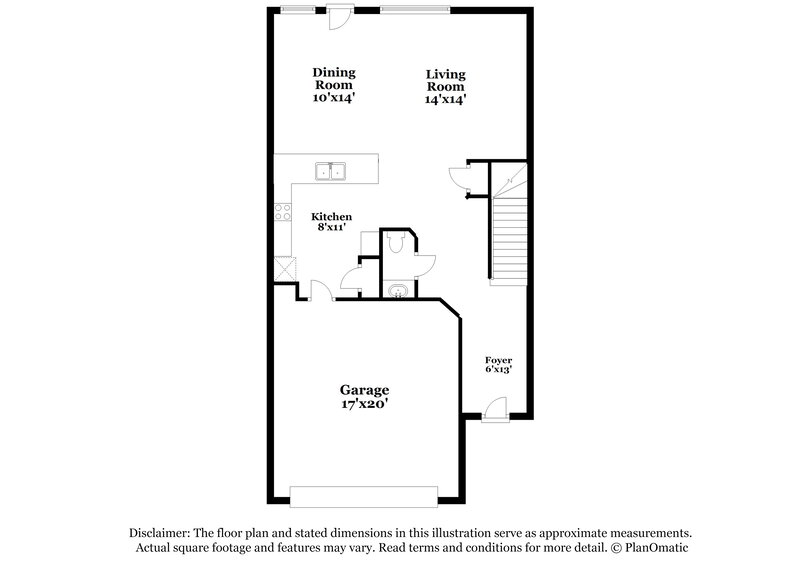 2,215/Mo, 1590 Brookmere Way Cumming, GA 30040 Floor Plan View