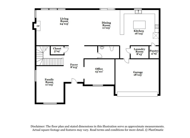 2,825/Mo, 315 Yellow Iris Rd Grayson, GA 30017 Floorplan View