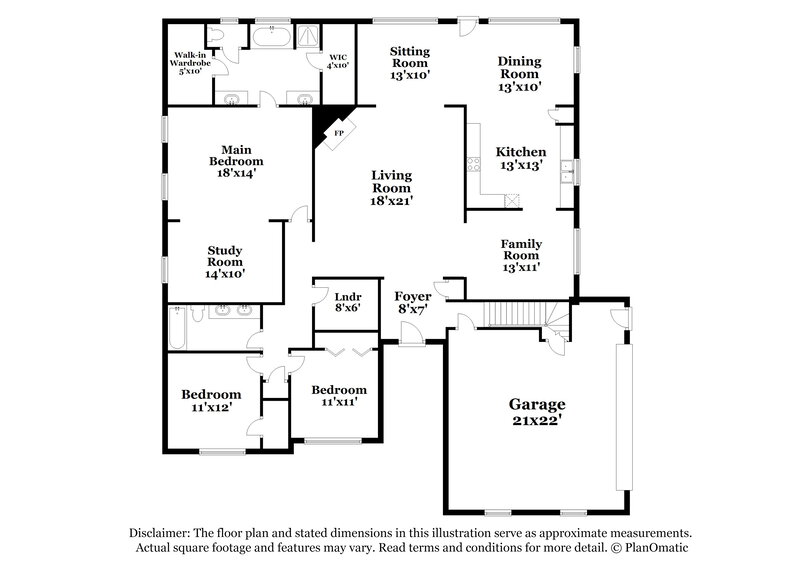 3,230/Mo, 203 Olde Lexington Pass Villa Rica, GA 30180 Floor Plan View