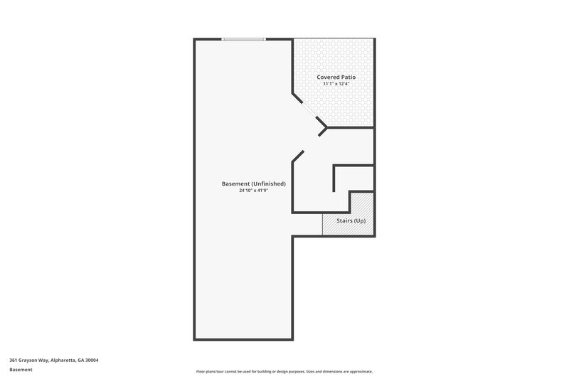 2,130/Mo, 361 Grayson Way Alpharetta, GA 30004 Floor Plan View 2