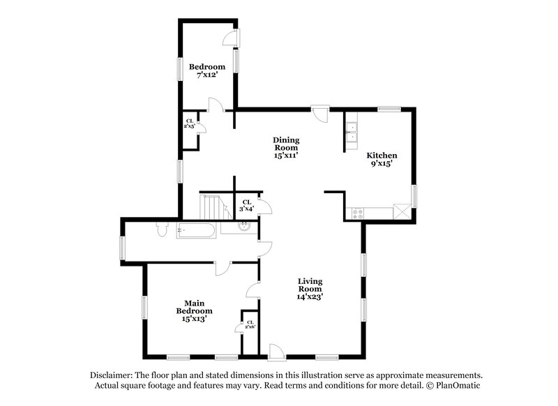 1,685/Mo, 1146 Little Vine Church Rd Villa Rica, GA 30180 Floor Plan View 2