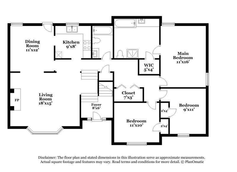 2,550/Mo, 15 Pine Oak Cir Temple, GA 30179 Floor Plan View 2