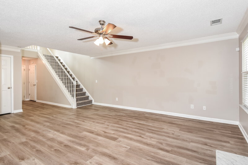 2,160/Mo, 3033 Sable Run Rd Atlanta, GA 30349 Living Room View 3