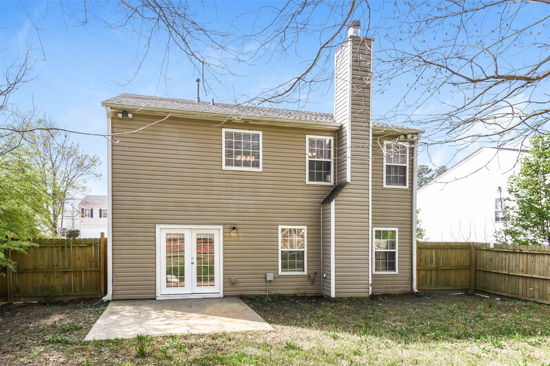2,160/Mo, 3033 Sable Run Rd Atlanta, GA 30349 Rear View 2